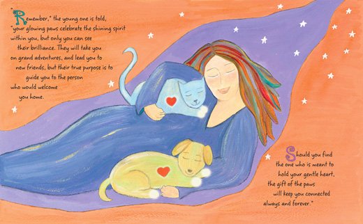 Lighthearted Press and Chris Davis this sample page is from the book Forever Paws