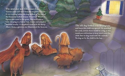Lighthearted Press Book pages from Old Dog and the Christmas Wish