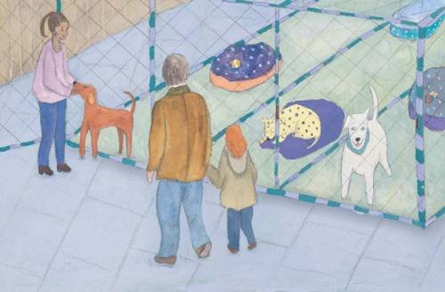 Lighthearted Press Book pages from Shelter Dog